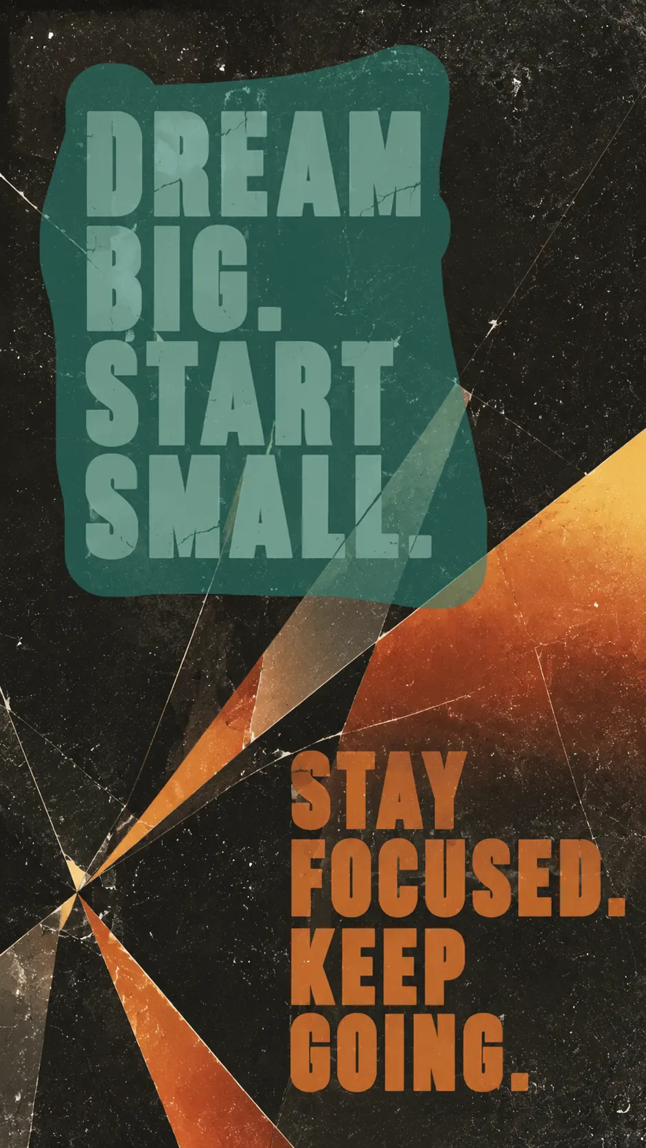 poster image with text before removal